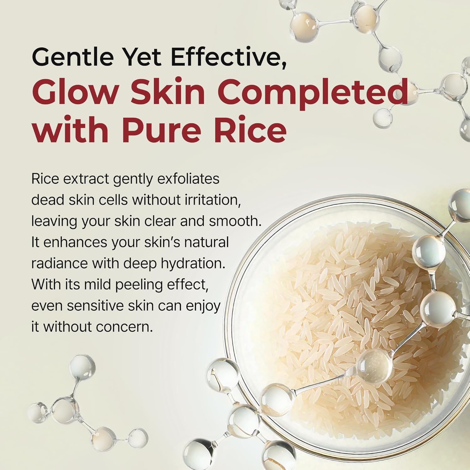 Peel Shot Glow Black Rice Peeling Ampoule 80Ml, Dead Skin Gentle Exfoliating Ampoule with Rice Water Extract, AHA BHA, Niacinamide, Daily Skin Texture Care, All Skin Types, Korean Skincare