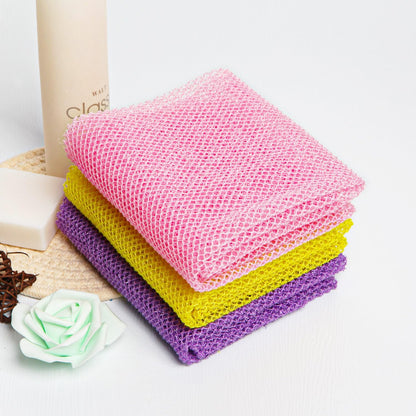 African Net Sponge African Exfoliating Net African Bath Sponge African Scrubbing Long Net Rag African Wash Net Shower Body Scrubber